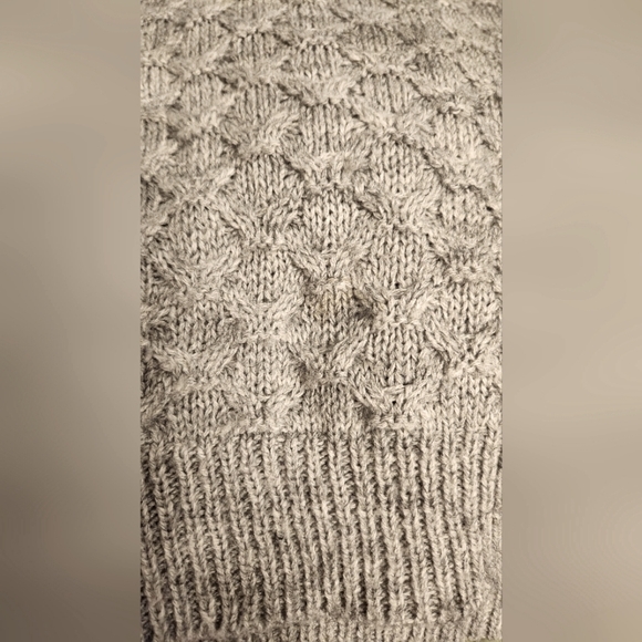 H&M Grey Oversized Cowl Neck Sweater - Picture 5 of 12